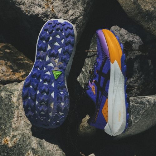 Încălțăminte de alergare pentru femei ASICS Trabuco Max 5 mineral beige/aurora green