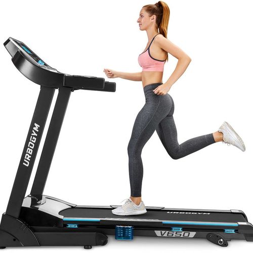 Bandă de alergare electrică Urbogym V650, negru, 5904906085114