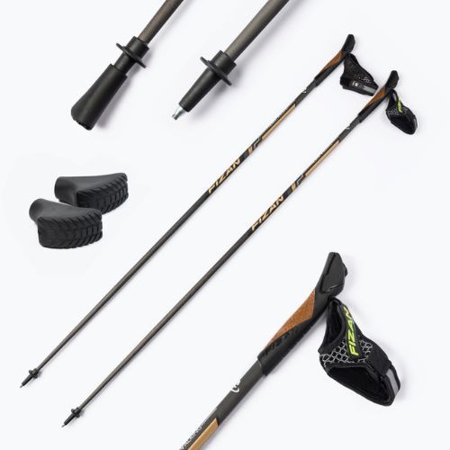 Bețe de mers FIZAN Runner Gold Nordic, auriu, S21CA04