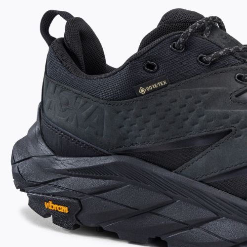 Cizme de trekking pentru bărbați HOKA Anacapa Low GTX negru 1122017-BBLC