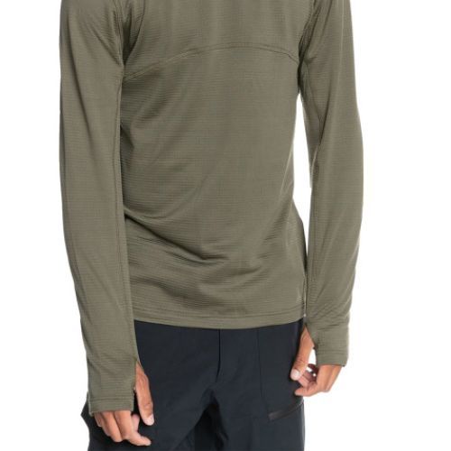 Sveter de snowboard pentru bărbați Quiksilver Steep Point, verde, EQYFT04373