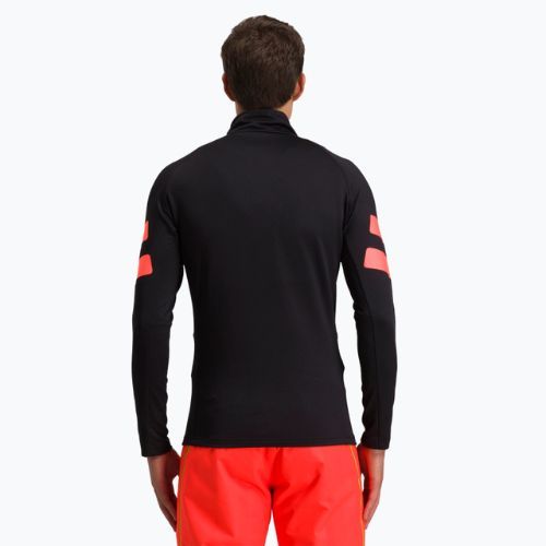 Hanorac de schi pentru bărbați Rossignol Classique Hero 1/2 Zip black/red