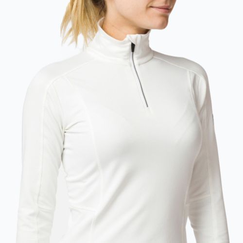 Hanorac de schi pentru femei Rossignol W Classique 1/2 Zip white