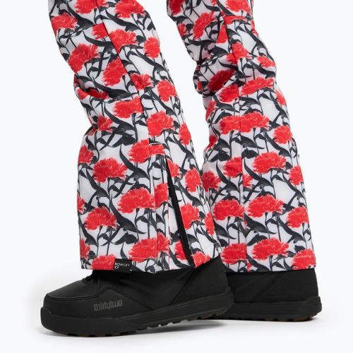 Pantaloni de snowboard pentru femei ROXY Rowley X ROXY High 2021 bright white/white red