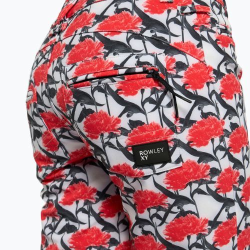 Pantaloni de snowboard pentru femei ROXY Rowley X ROXY High 2021 bright white/white red