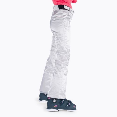 Pantaloni de schi pentru femei Rossignol Ski Metallic silver