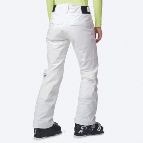 Pantaloni de schi pentru femei Rossignol Elite white