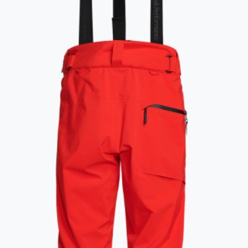 Pantaloni de schi pentru bărbați Peak Performance M Alpine, roșu, G76609010