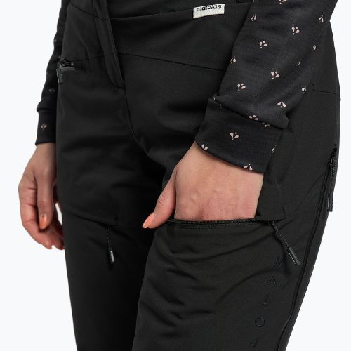 Pantaloni de schi Maloja W’S WaldbieneM, negru, 32106-1-0817