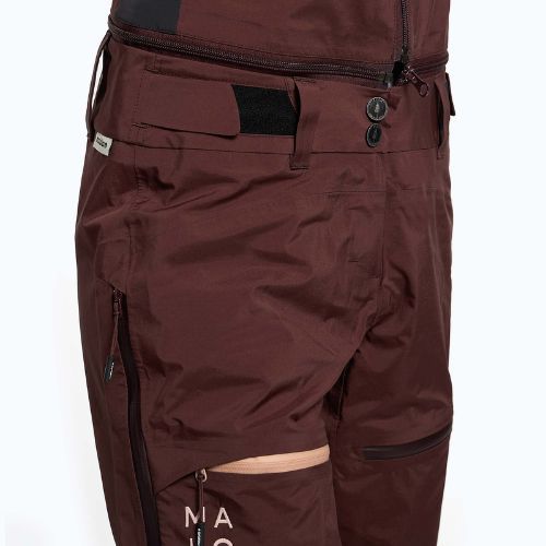 Pantaloni de schi pentru femei Maloja W’S MaleachiM, maro, 32102