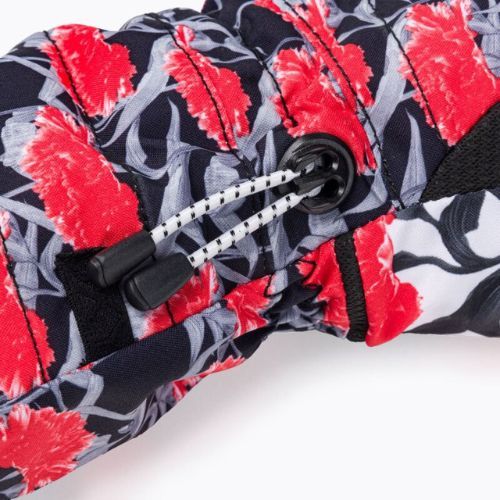 Mănuși de snowboard pentru femei ROXY Cynthia Rowley 2021 true black/white/red