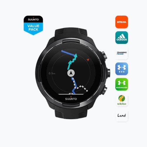 Ceas sport Suunto 9 BARO, negru, SS050019000