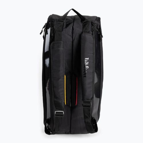 Geantă de tenis Wilson Super Tour 9 Pk Pro Staff, negru, WR8010601