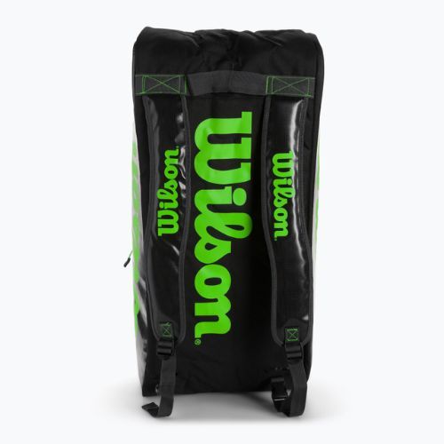 Geantă de tenis Wilson Super Tour 3 Comp, verde, WR8004101