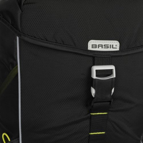 Geantă de bicicletă Basil Miles Double Bag, negru, B-17751