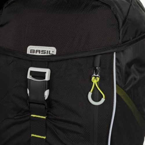 Geantă de bicicletă Basil Miles Daypack, negru, B-17750