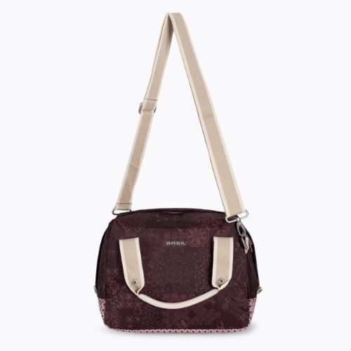 Geantă de ghidon Basil Boheme City Bag, roșu, B-18016