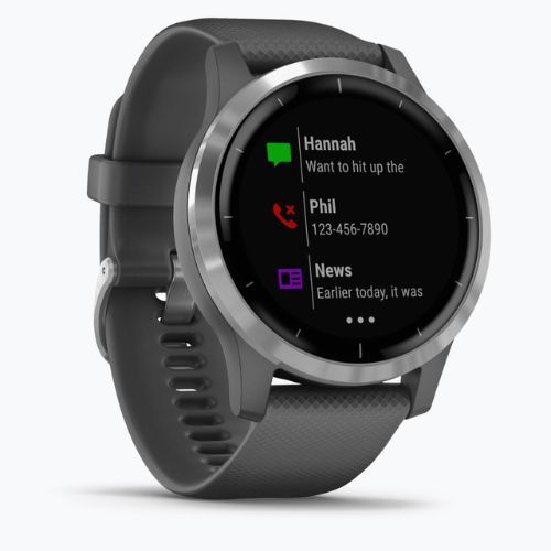 Ceas sport Garmin vivoactive 4, gri, 010-02174-03