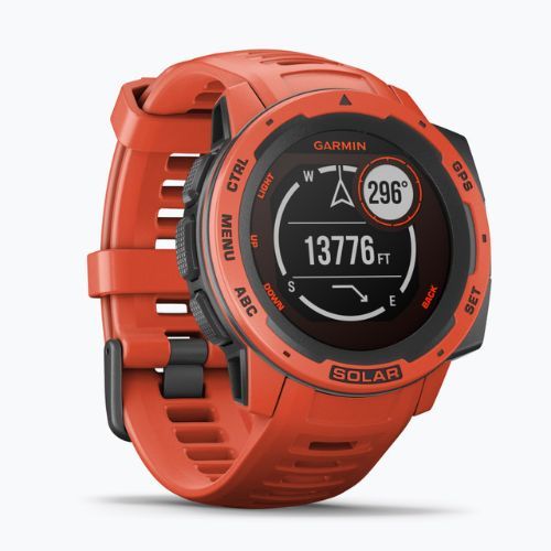 Ceas sport Garmin Solar, roșu, 010-02293-20