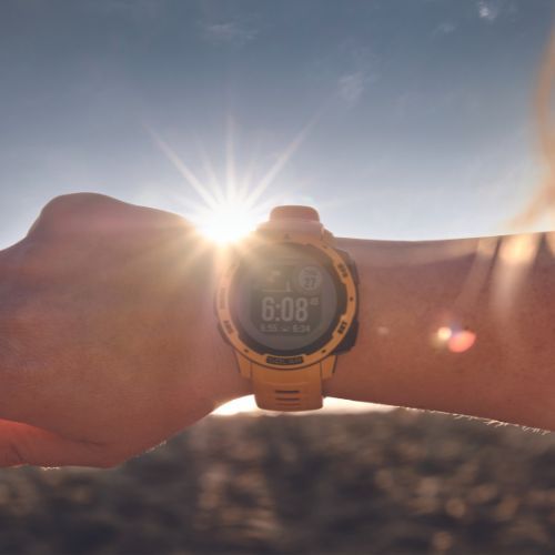 Ceas sport Garmin Solar, roșu, 010-02293-20