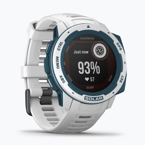 Ceas sport Garmin Instinct Solar Surf Edition, alb, 010-02293-08
