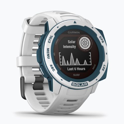 Ceas sport Garmin Instinct Solar Surf Edition, alb, 010-02293-08