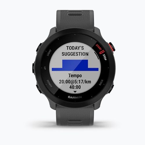 Ceas sport Garmin Forerunner 55, gri, 010-02562-13