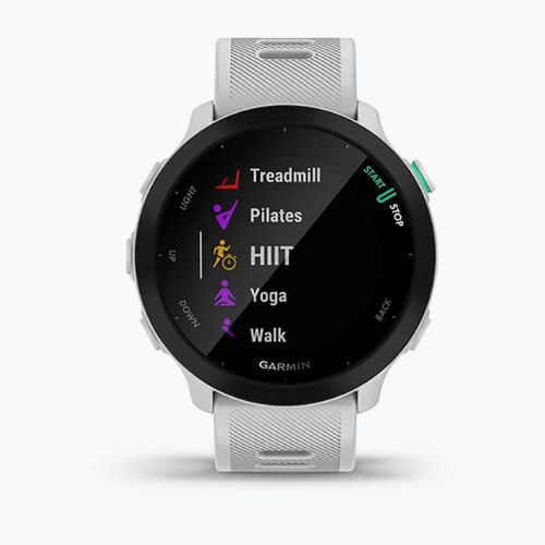 Ceas sport Garmin Forerunner 55, alb, 010-02562-11