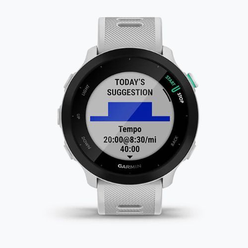 Ceas sport Garmin Forerunner 55, alb, 010-02562-11