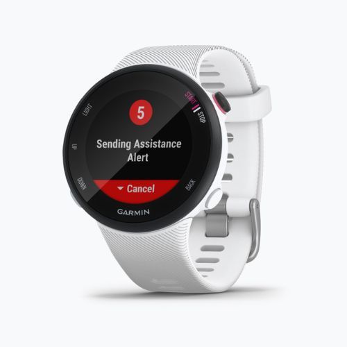 Ceas sport Garmin Forerunner 45S, alb, 010-02156-10