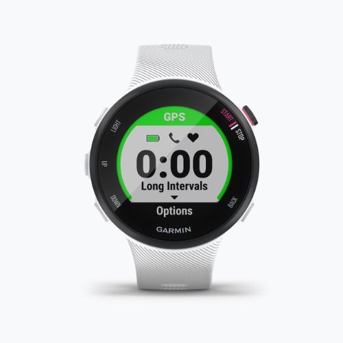 Ceas sport Garmin Forerunner 45S, alb, 010-02156-10