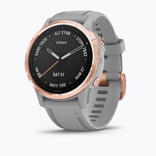 Ceas sport Garmin Fenix 6S Sapphire, argintiu, 010-02159-21