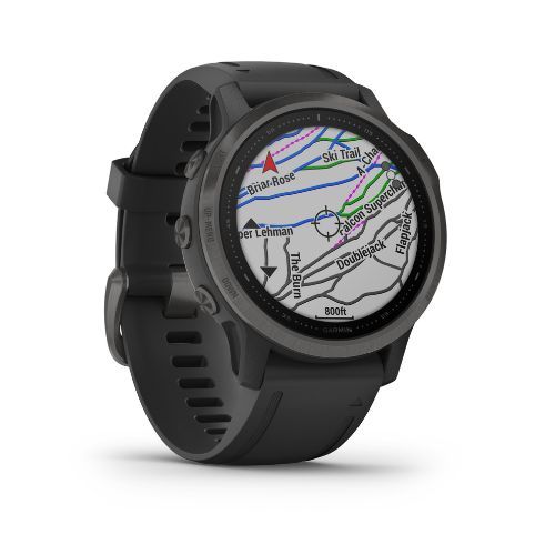 Ceas sport Garmin Fenix 6S PRO, alb, 010-02159-11