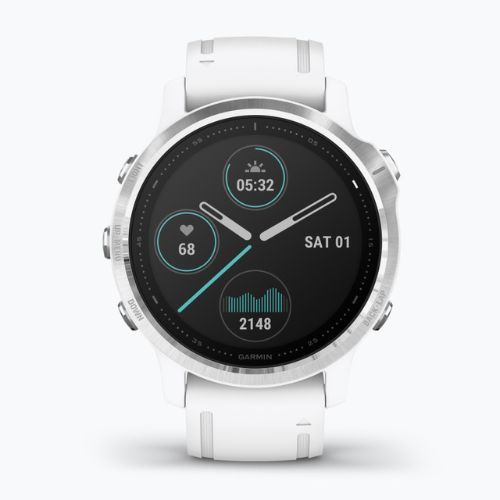 Ceas sport Garmin Fenix 6S, alb, 010-02159-00