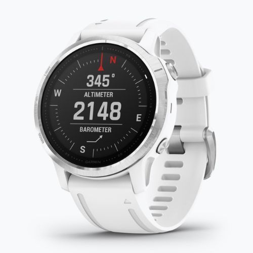Ceas sport Garmin Fenix 6S, alb, 010-02159-00