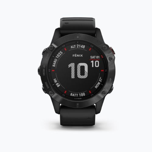 Ceas sport Garmin Fenix 6 PRO, negru, 010-02158-02