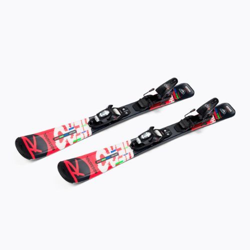 Schiuri de coborâre pentru copii Rossignol Hero JR 100-130 + KID4