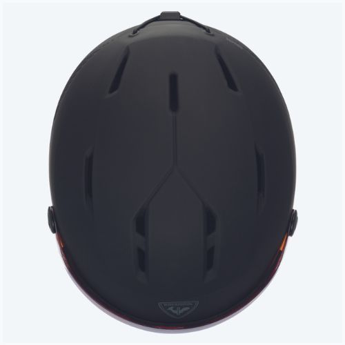 Cască de schi Rossignol Fit Visor Impacts black/orange/silver