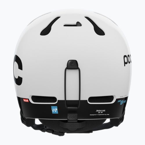Cască de schi POC Auric Cut Backcountry Spin hydrogen white