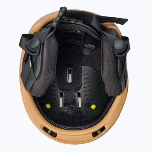 Cască de schi POC Obex MIPS aragonite brown matte
