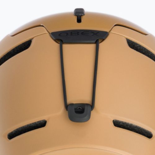 Cască de schi POC Obex MIPS aragonite brown matte