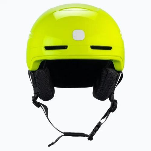 Căști de schi pentru copii POC POCito Obex MIPS fluorescent yellow/green
