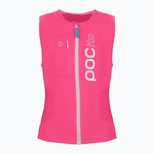 Vesta de siguranță pentru copii POC POCito VPD Air Vest fluorescent pink