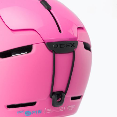 Cască de schi pentru femei POC Obex Spin actinium pink