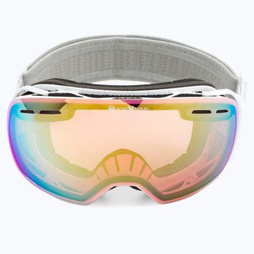 Ochelari de schi Alpina Granby QV white gloss/gold sph
