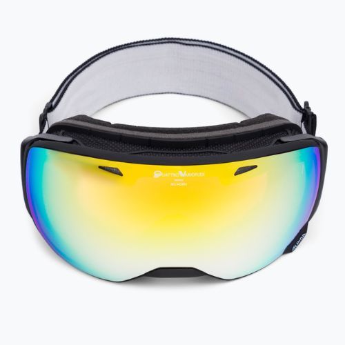 Ochelari de schi Alpina Big Horn QV black matt/gold sph