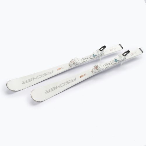 Schiuri de coborâre pentru femei Fisher RC ONE LITE 72 SLR + RS9 SLR, alb, P15221