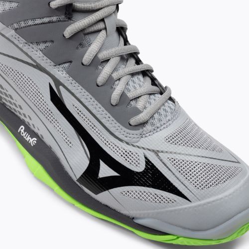 Încălțăminte de volei pentru bărbați Mizuno Wave Mirage 2.1 Mid, verde, X1GA187037