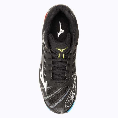 Încălțăminte de volei pentru bărbați Mizuno Wave Voltage Mid, negru, V1GA196545