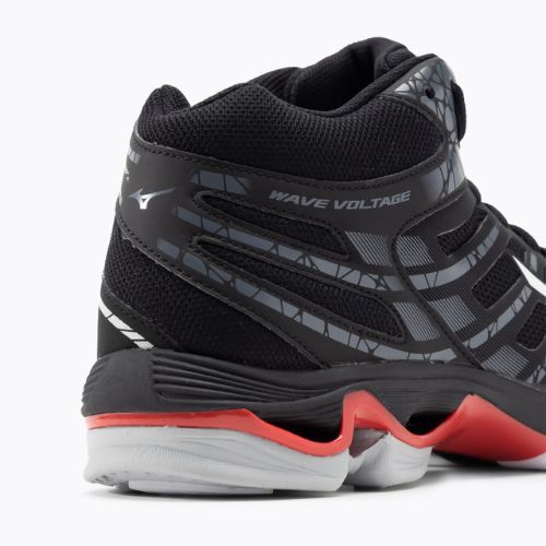 Încălțăminte de volei pentru bărbați Mizuno Wave Voltage Mid, negru, V1GA196545